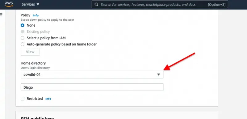 SFTP S3: Home Directory | Hevo Data